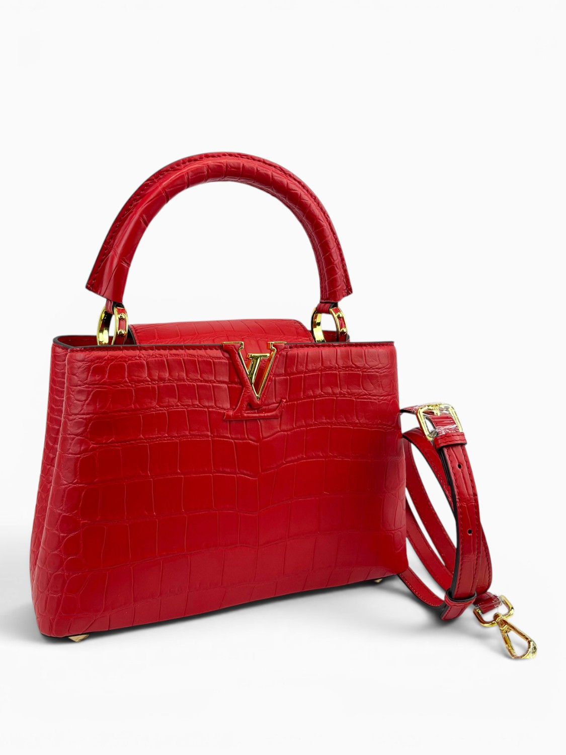 Сумка из кожи крокодила