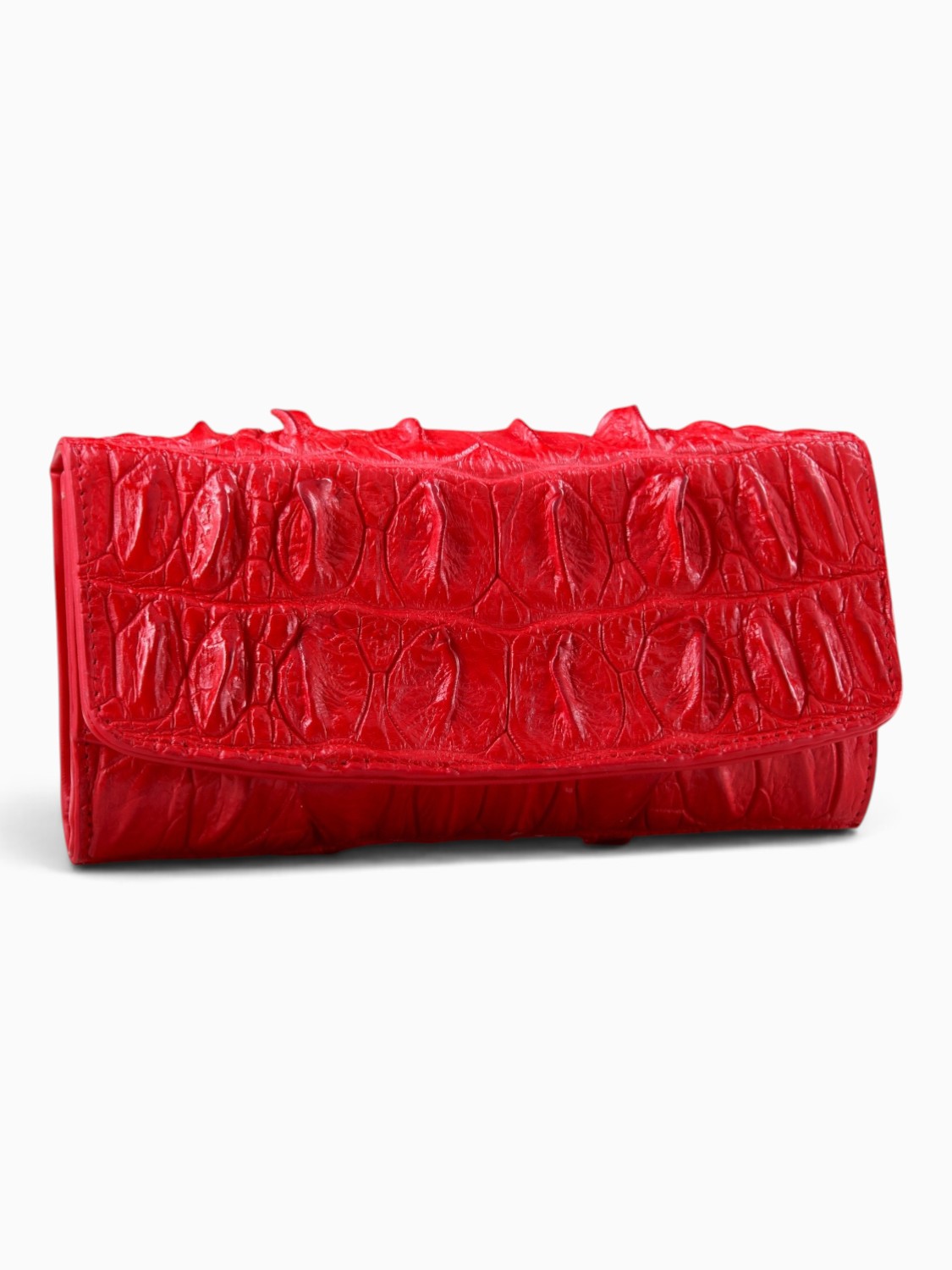Кошелек женский из кожи крокодила