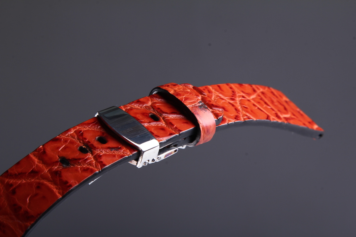 Ремешок для часов из кожи крокодила для Apple Watch, Kansory