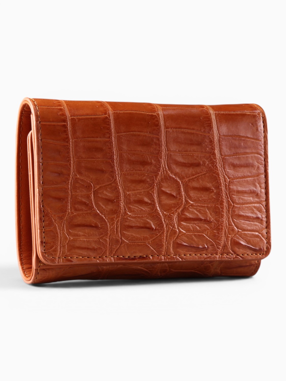 Кошелек из кожи крокодила