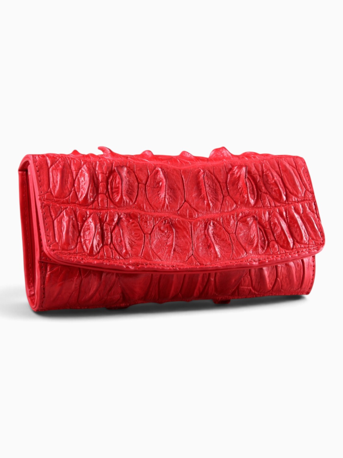 Кошелек женский из кожи крокодила
