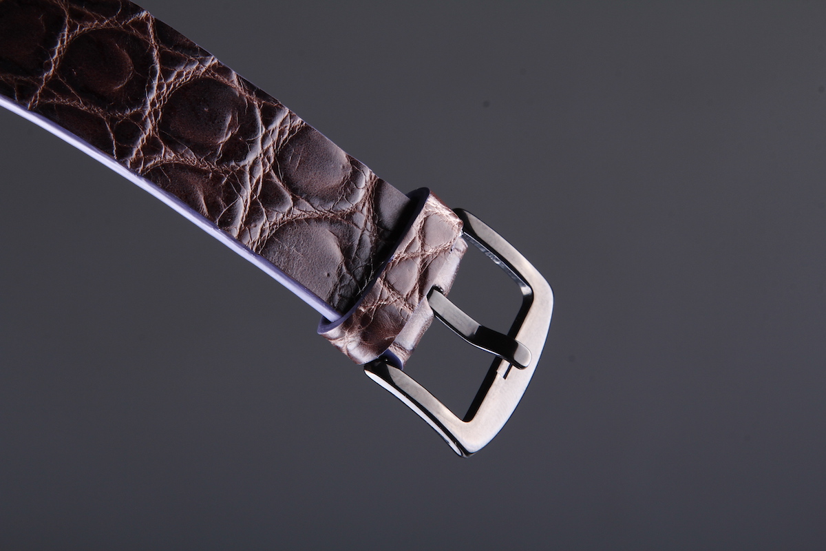 Ремешок для часов из кожи крокодила для Apple Watch, Kansory