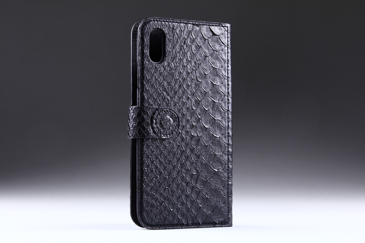 Книжка-чехол Kansory, на любую модель iPhone/Samsung/Sony/Honor из кожи питона