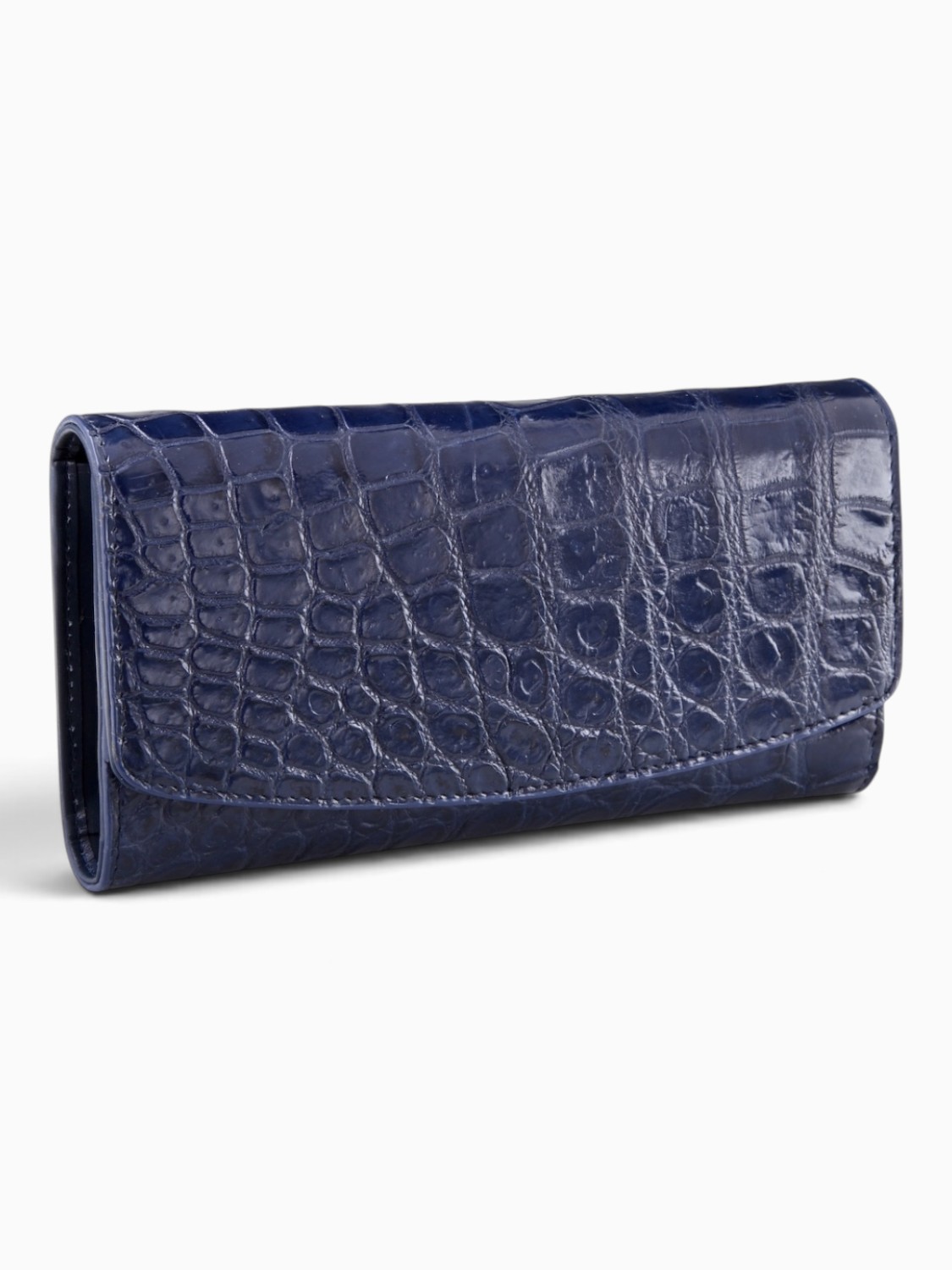 Кошелек женский из кожи крокодила