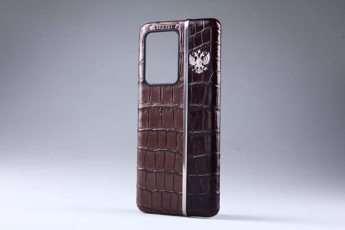 Чехол Kansory, на любую модель iPhone/Samsung/Sony/Honor из кожи крокодила