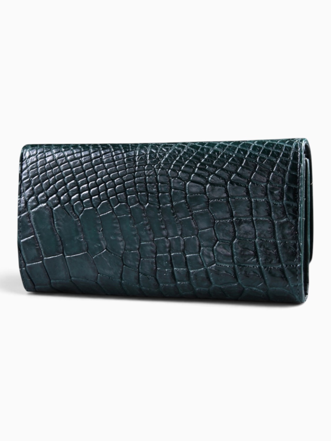 Кошелек женский из кожи крокодила