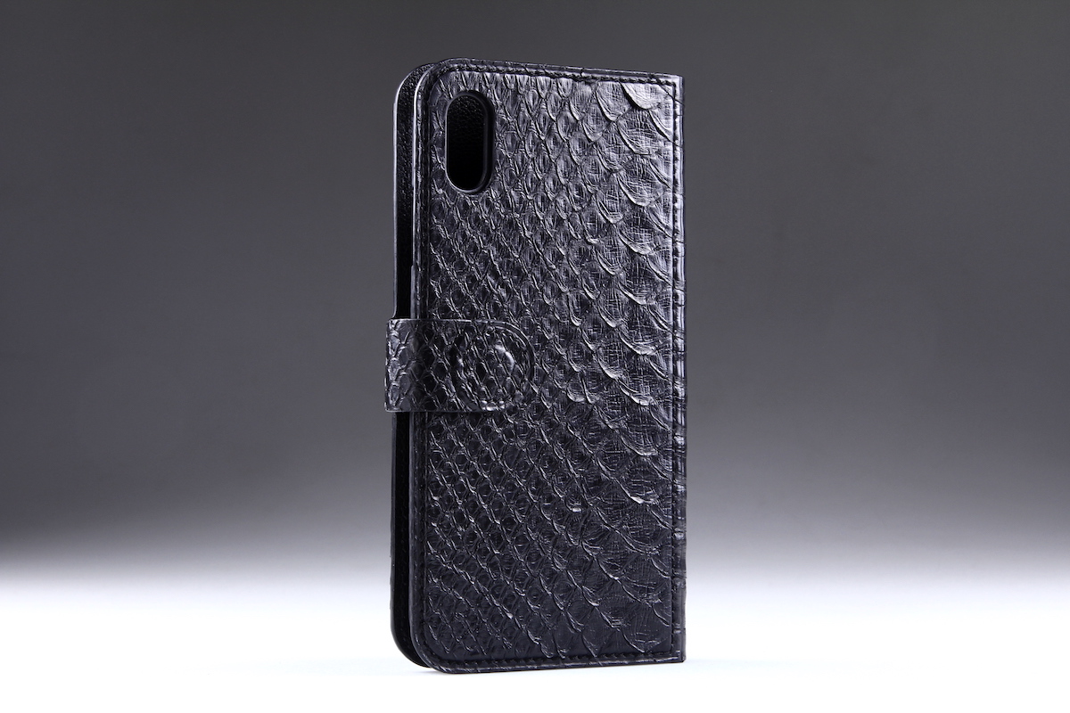 Книжка-чехол Kansory, на любую модель iPhone/Samsung/Sony/Honor из кожи питона