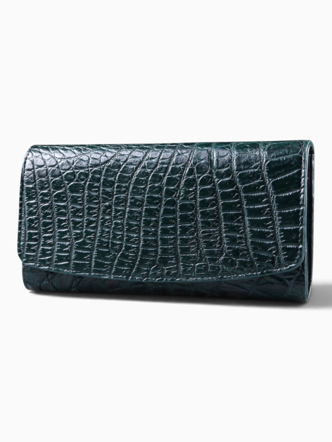 Кошелек женский из кожи крокодила