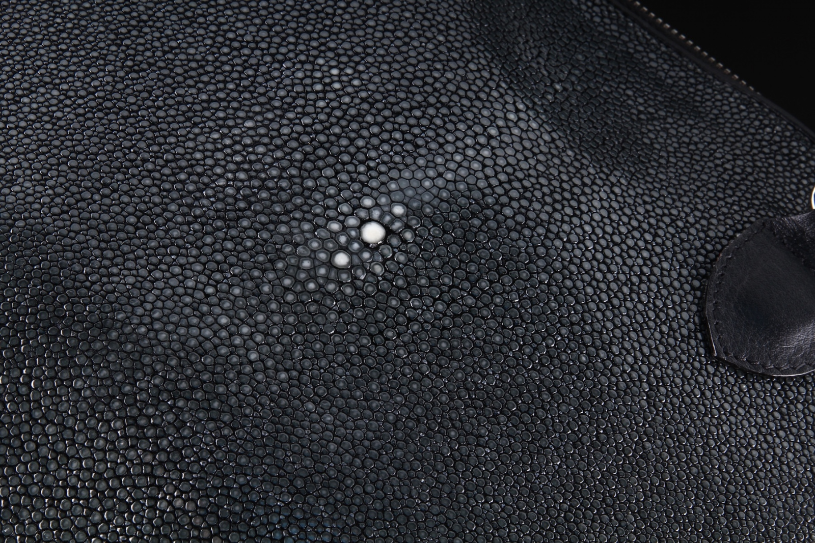 Сумка из кожи ската
