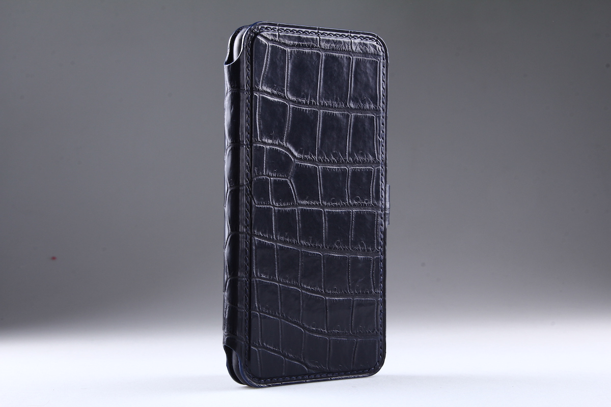 Чехол-книжка для iPhone/Samsung/Sony/Honor из кожи крокодила Kansory