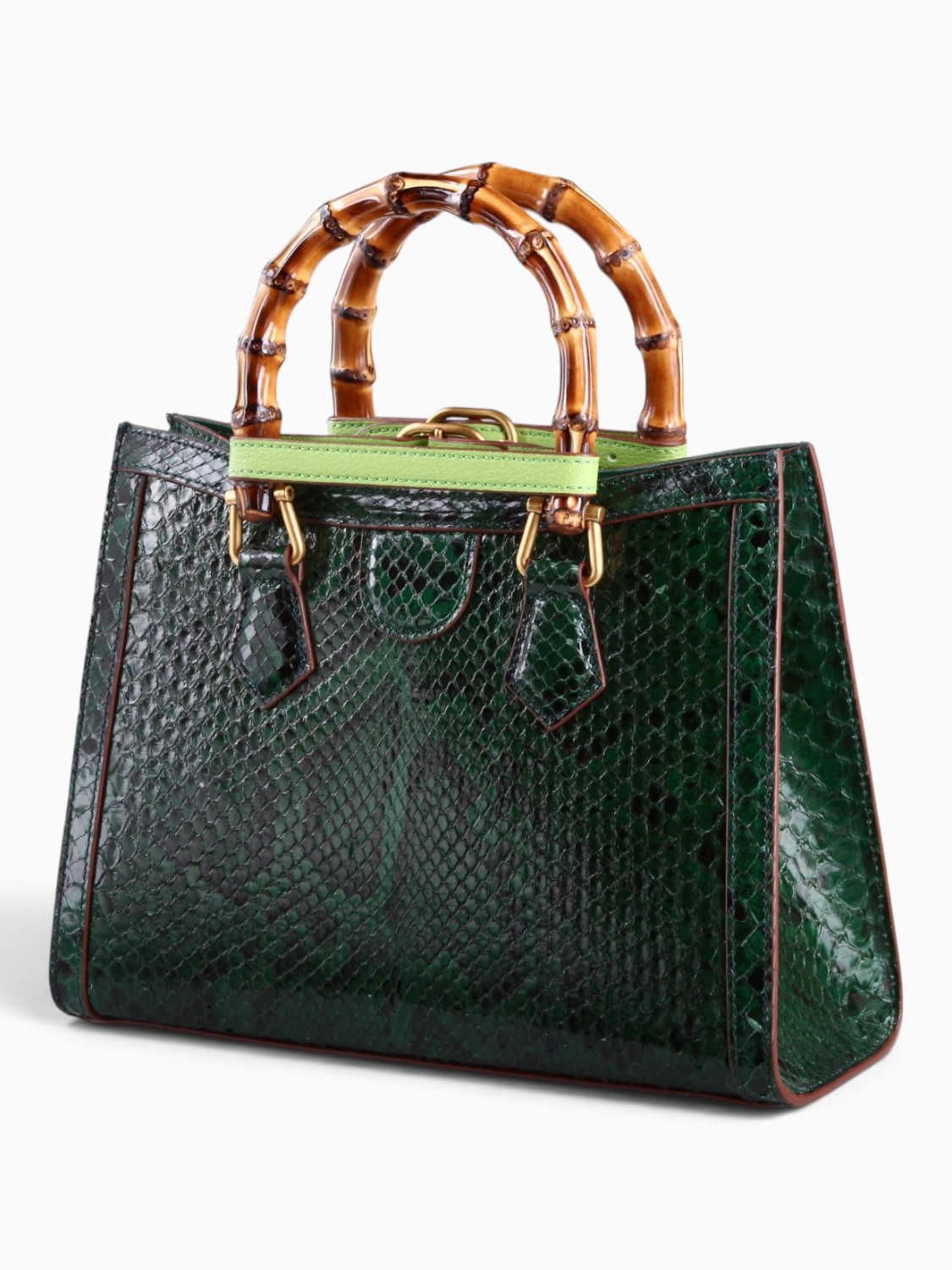 Сумка из кожи питона