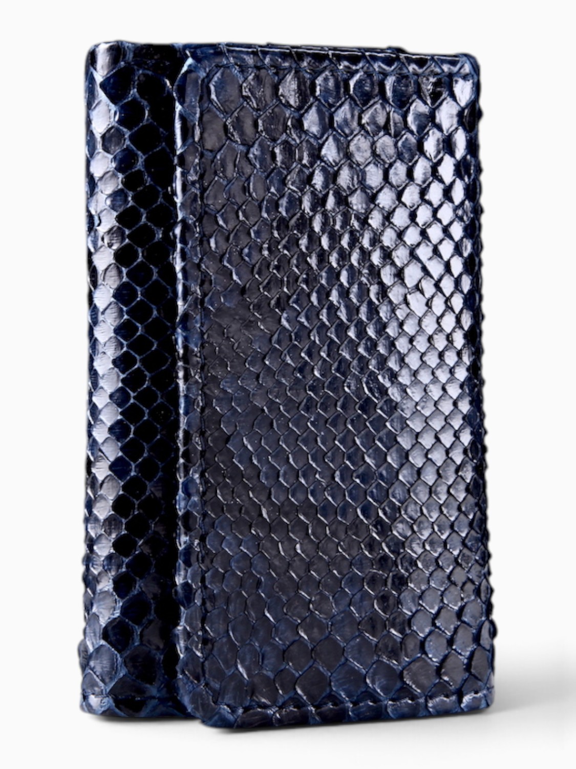 Ключница из кожи питона, длина 10,5 см
