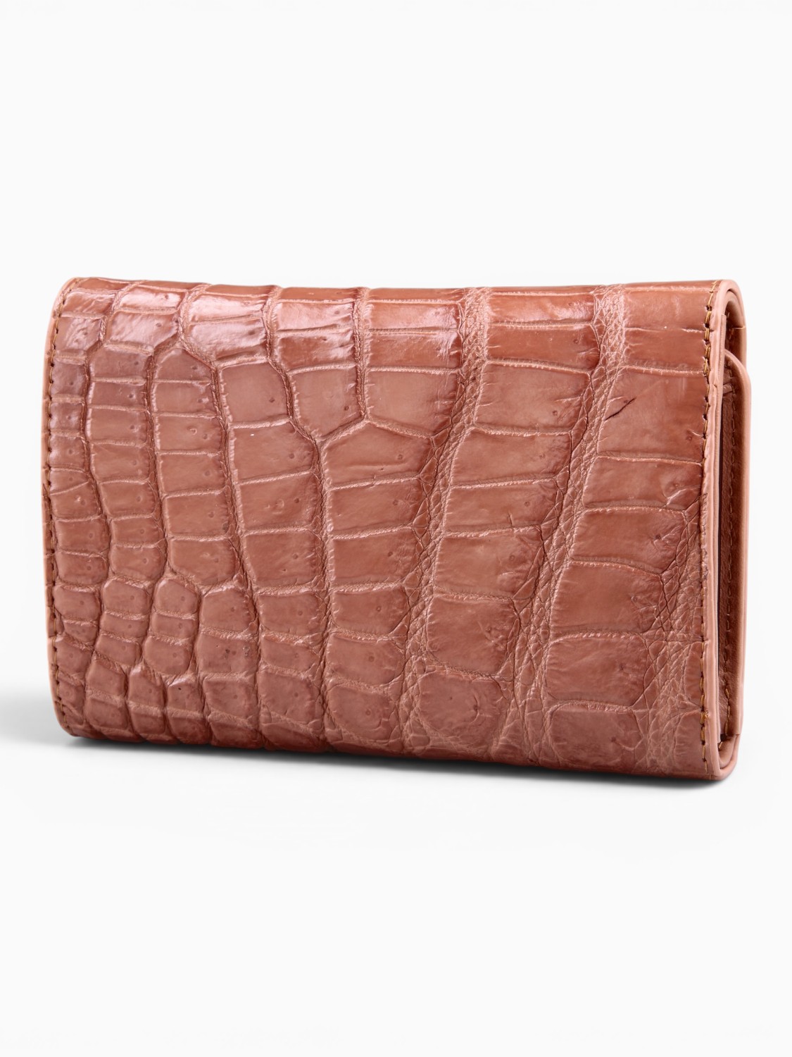 Кошелек из кожи крокодила