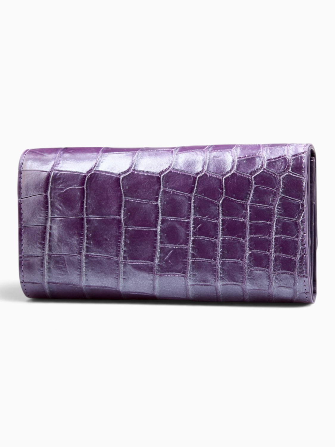 Кошелек женский из кожи крокодила