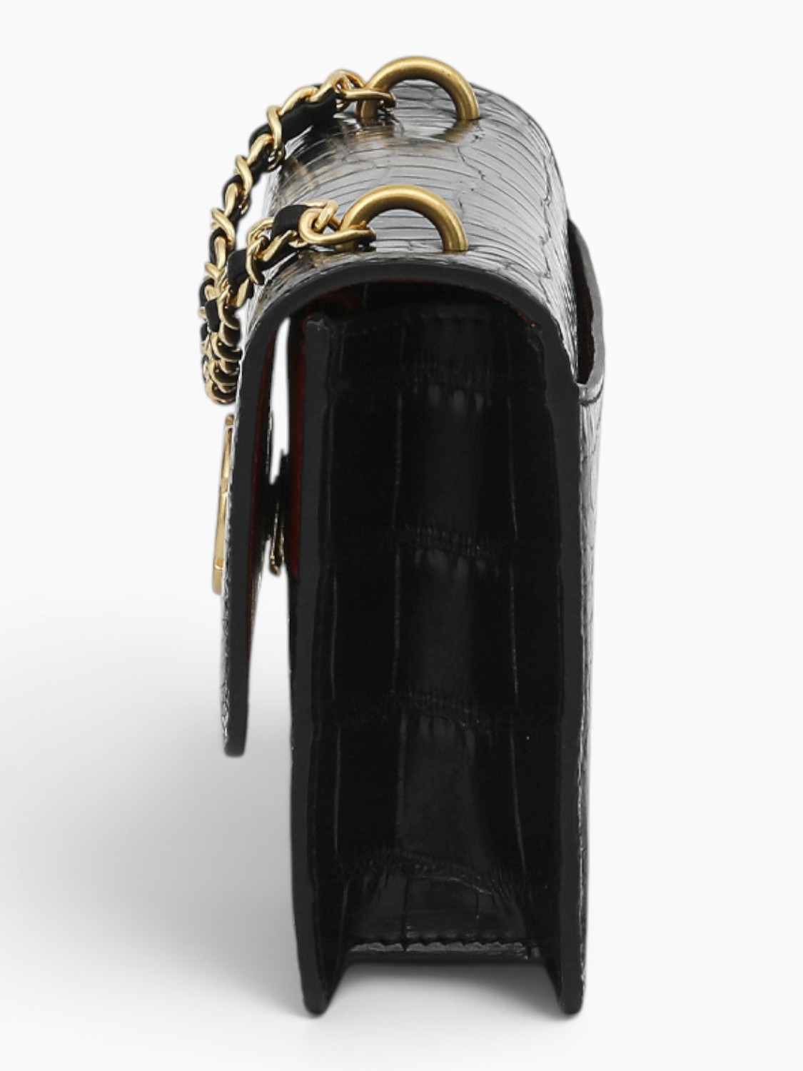 Сумка из кожи крокодила