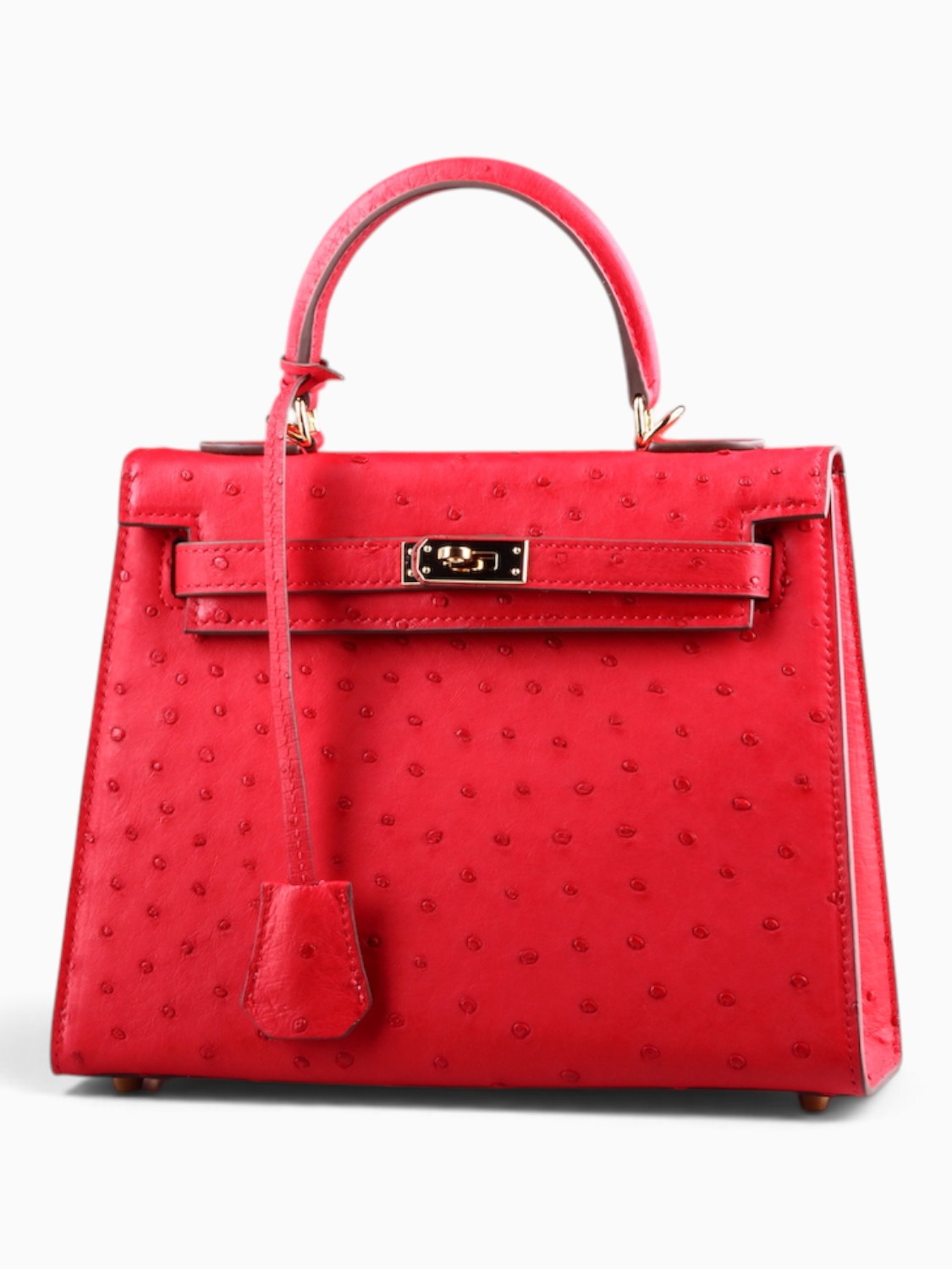 Сумка из кожи страуса 22