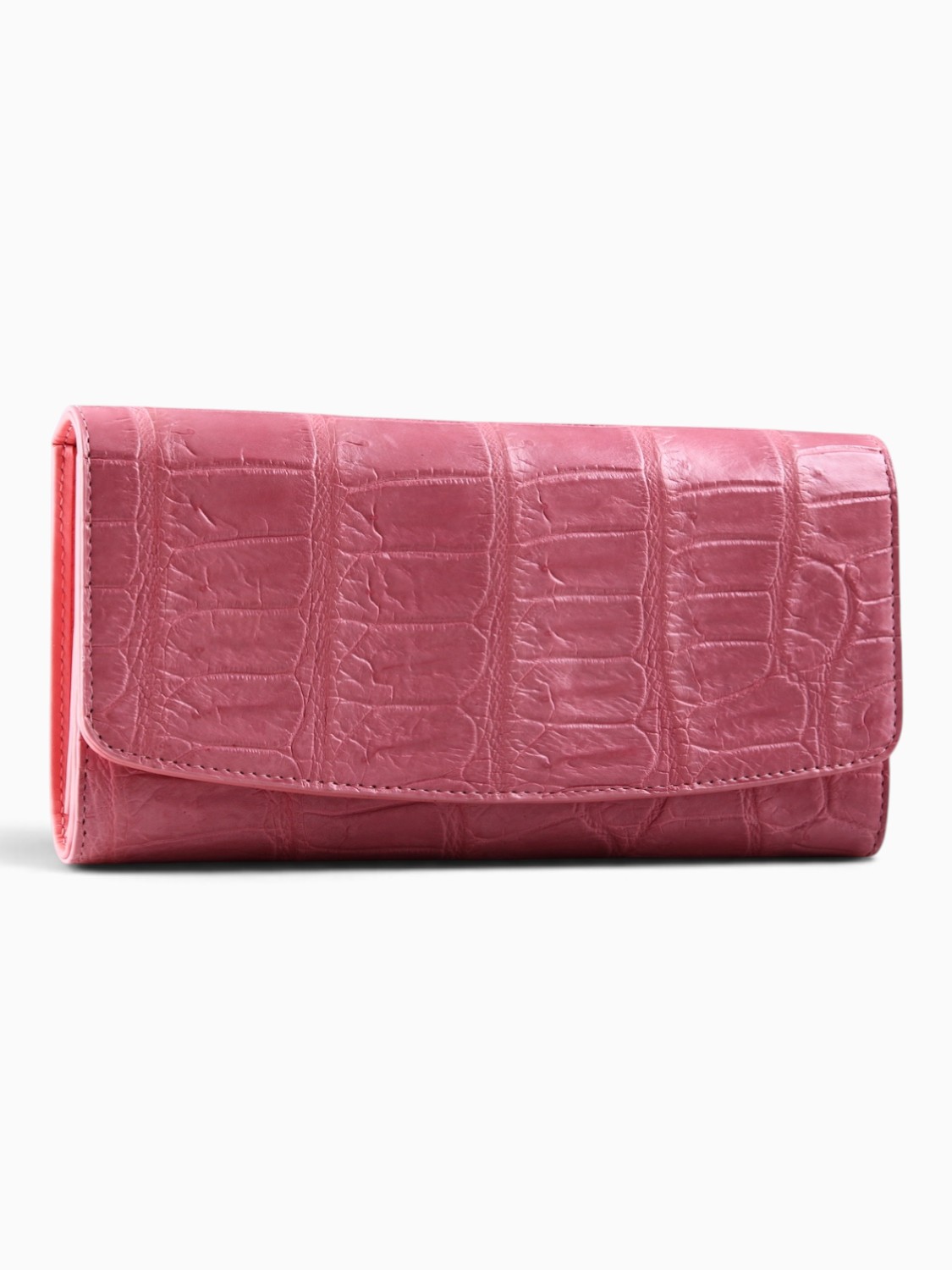 Кошелек женский из кожи крокодила