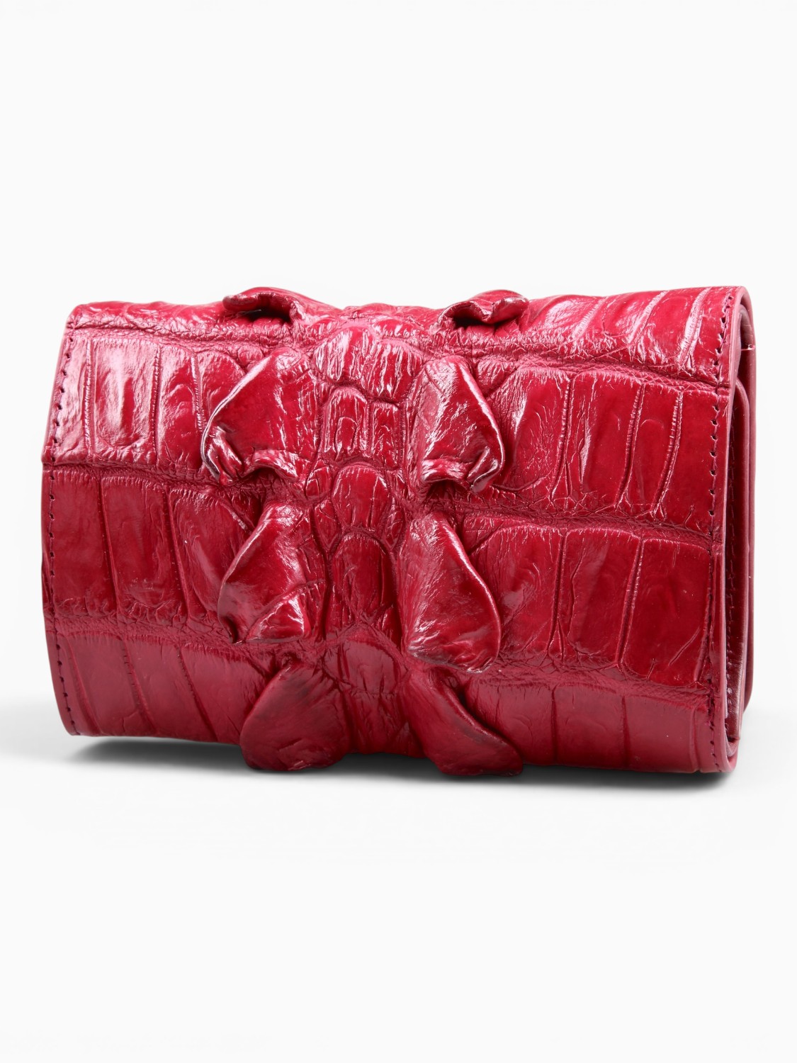 Кошелек из кожи крокодила