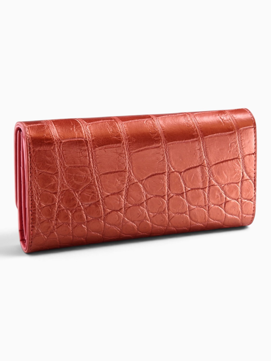 Кошелек женский из кожи крокодила