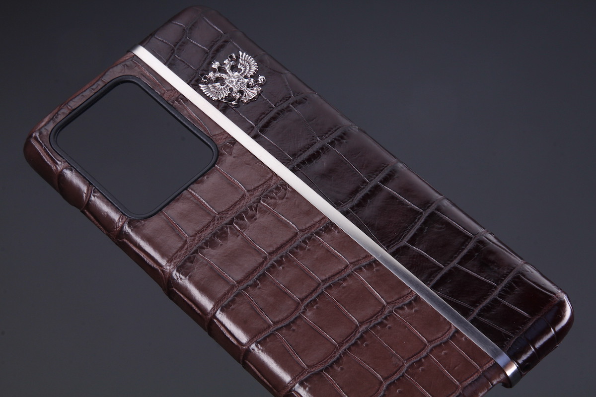 Чехол Kansory, на любую модель iPhone/Samsung/Sony/Honor из кожи крокодила