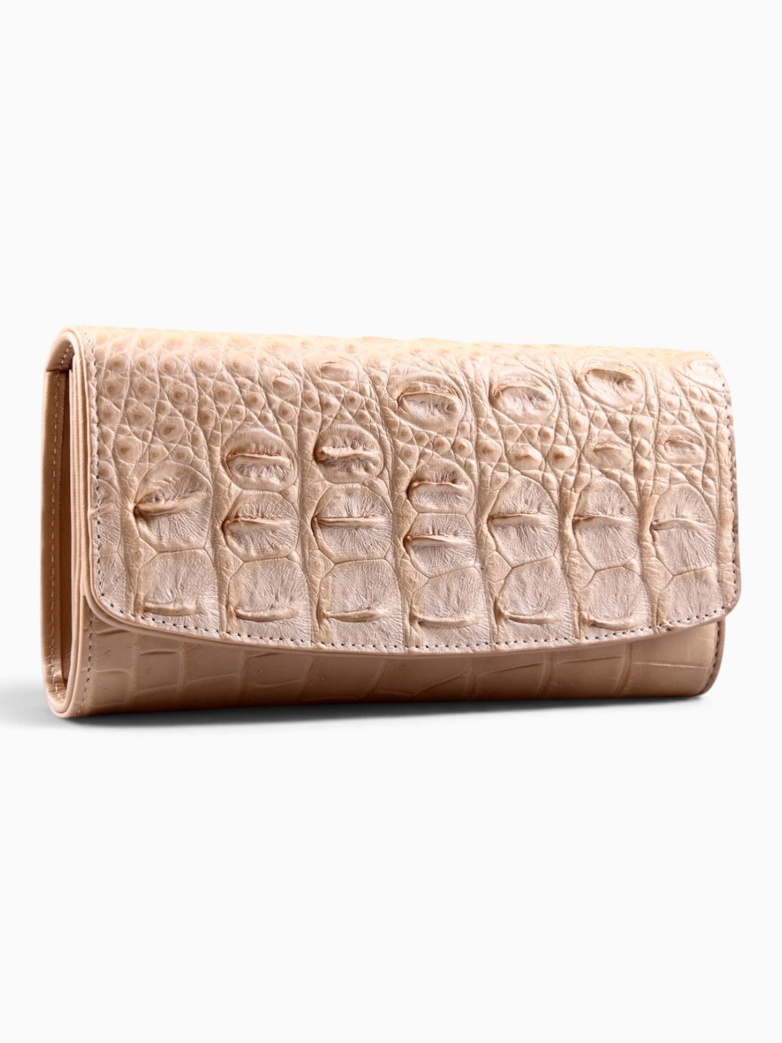 Кошелек женский из кожи крокодила