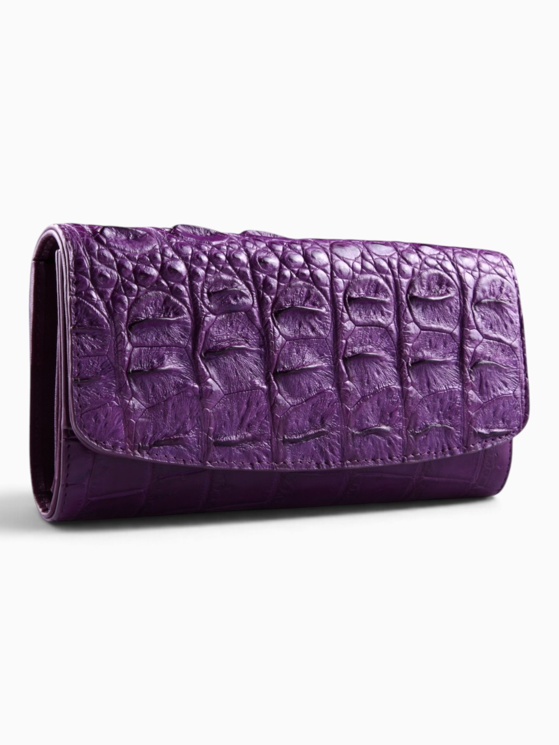 Кошелек женский из кожи крокодила