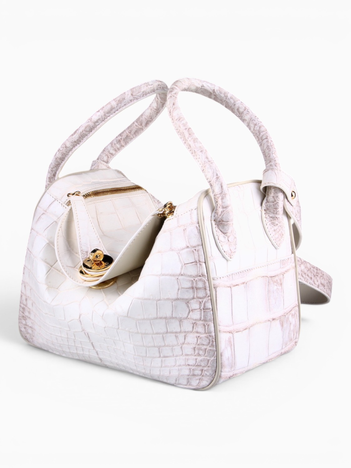 Сумка женская из кожи крокодила