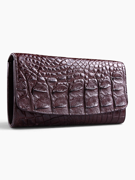 Кошелек женский из кожи крокодила