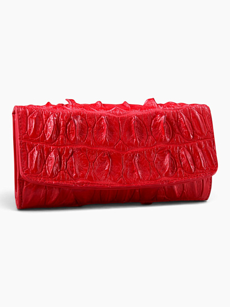 Кошелек женский из кожи крокодила
