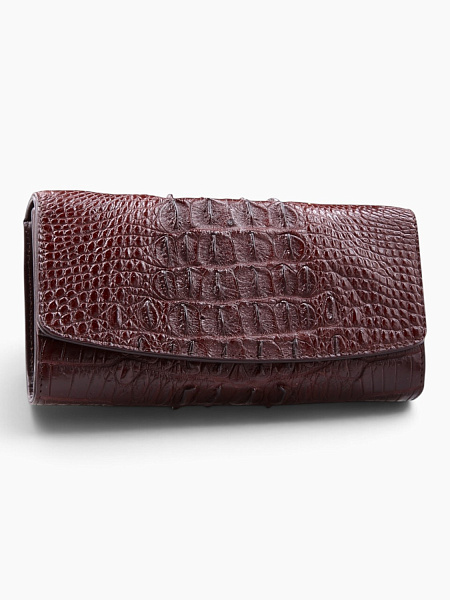 Кошелек женский из кожи крокодила