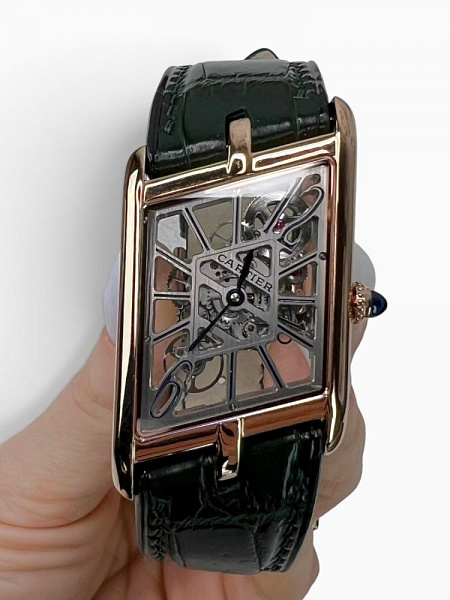 Ремешок для часов Cartier из кожи крокодила, Kansory