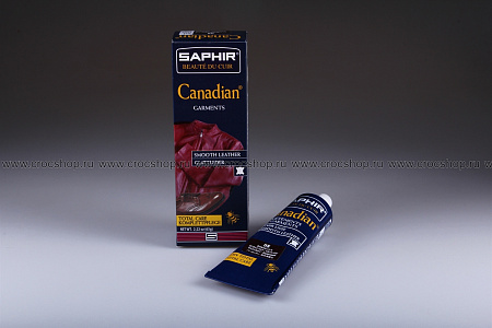 Крем-краска для кожи тюбик CANADIAN SAPHIR, 75мл. (bordeaux)
