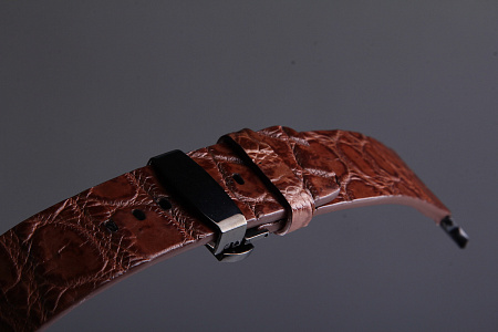 Ремешок для часов из кожи крокодила для Apple Watch, Kansory
