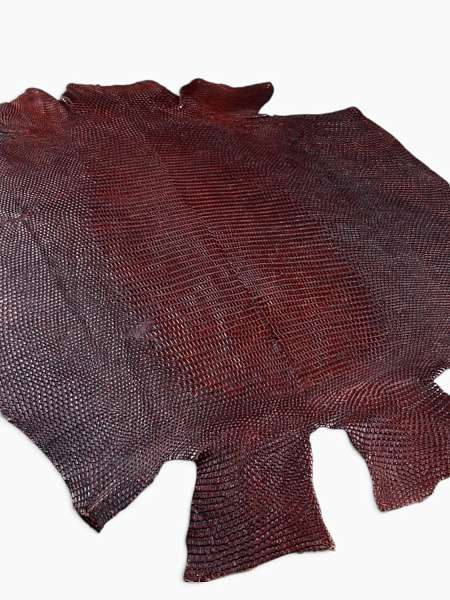 Шкура ящерицы/варана (краст), брюшная часть шкуры, ширина 30-32