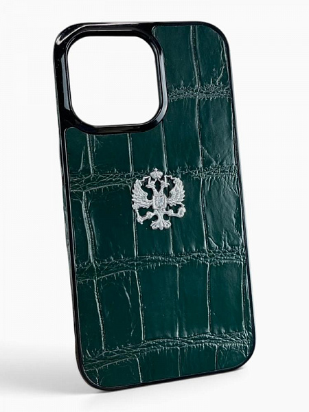 Чехол на любую модель iPhone из кожи крокодила