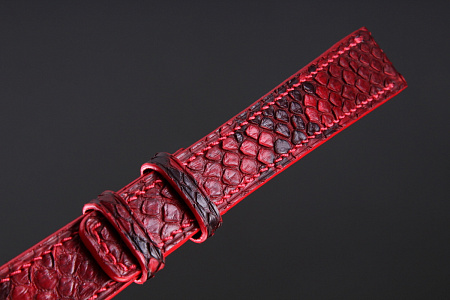 Ремешок для часов из кожи питона для Apple Watch, Kansory