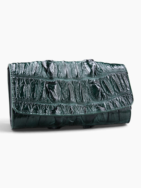 Кошелек женский из кожи крокодила