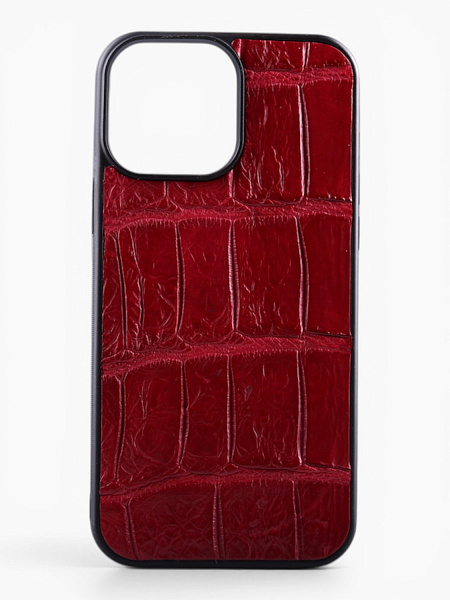 Чехол на любую модель iPhone из кожи крокодила