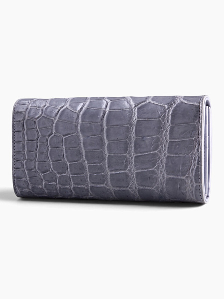 Кошелек женский из кожи крокодила