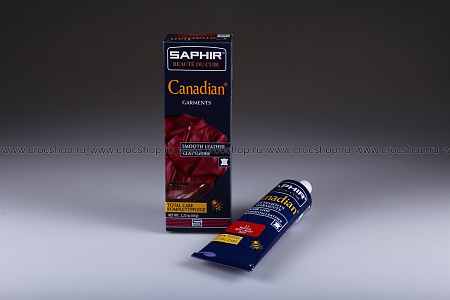 Крем-краска для кожи тюбик CANADIAN SAPHIR, 75мл. (red)