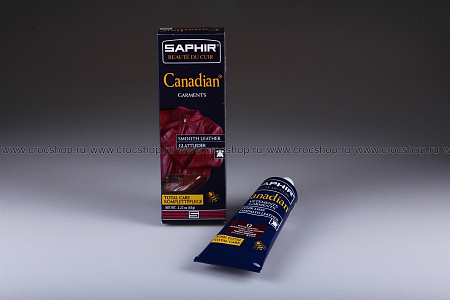 Крем-краска для кожи тюбик CANADIAN SAPHIR, 75мл. (hermes red)