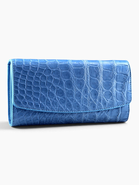 Кошелек женский из кожи крокодила