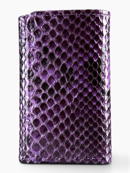 Ключница из кожи питона, длина 10,5 см
