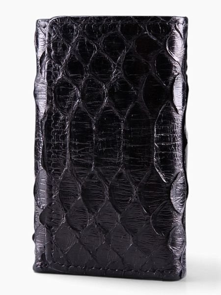 Ключница из кожи питона, длина 10,5 см