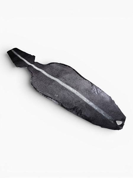 Кожа морского ската ROW STONE, с полосой, ширина 12-14 см, длина 50-55 см