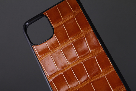Чехол на любую модель iPhone из кожи крокодила