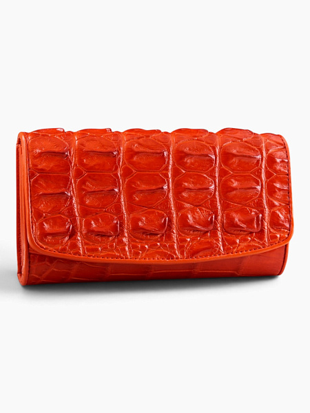 Кошелек женский из кожи крокодила