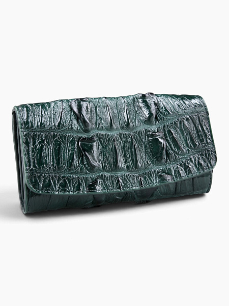 Кошелек женский из кожи крокодила