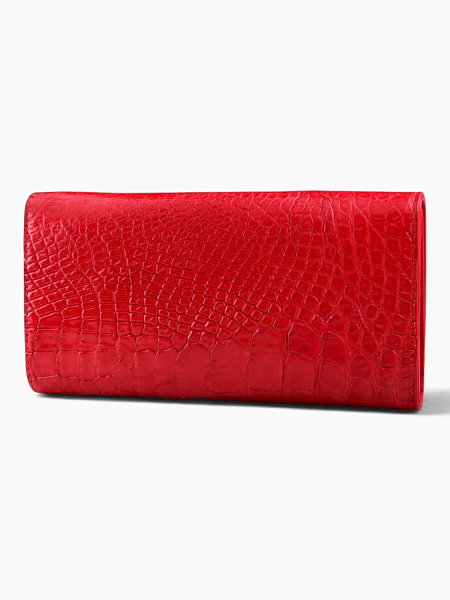 Кошелек женский из кожи крокодила