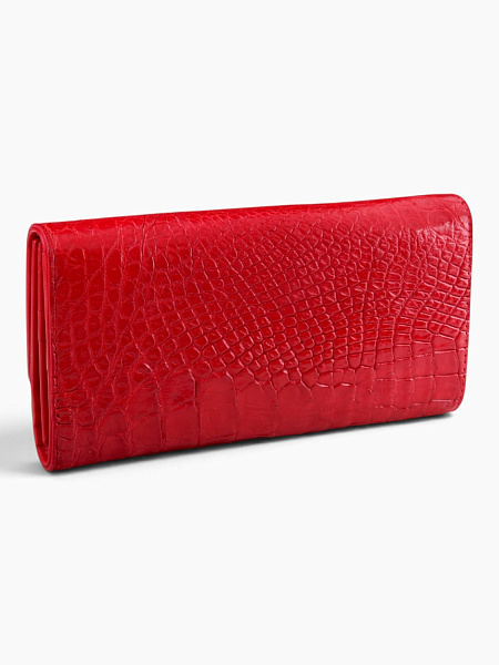 Кошелек женский из кожи крокодила